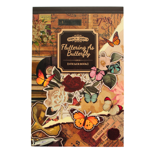 Block Stickers Mariposas