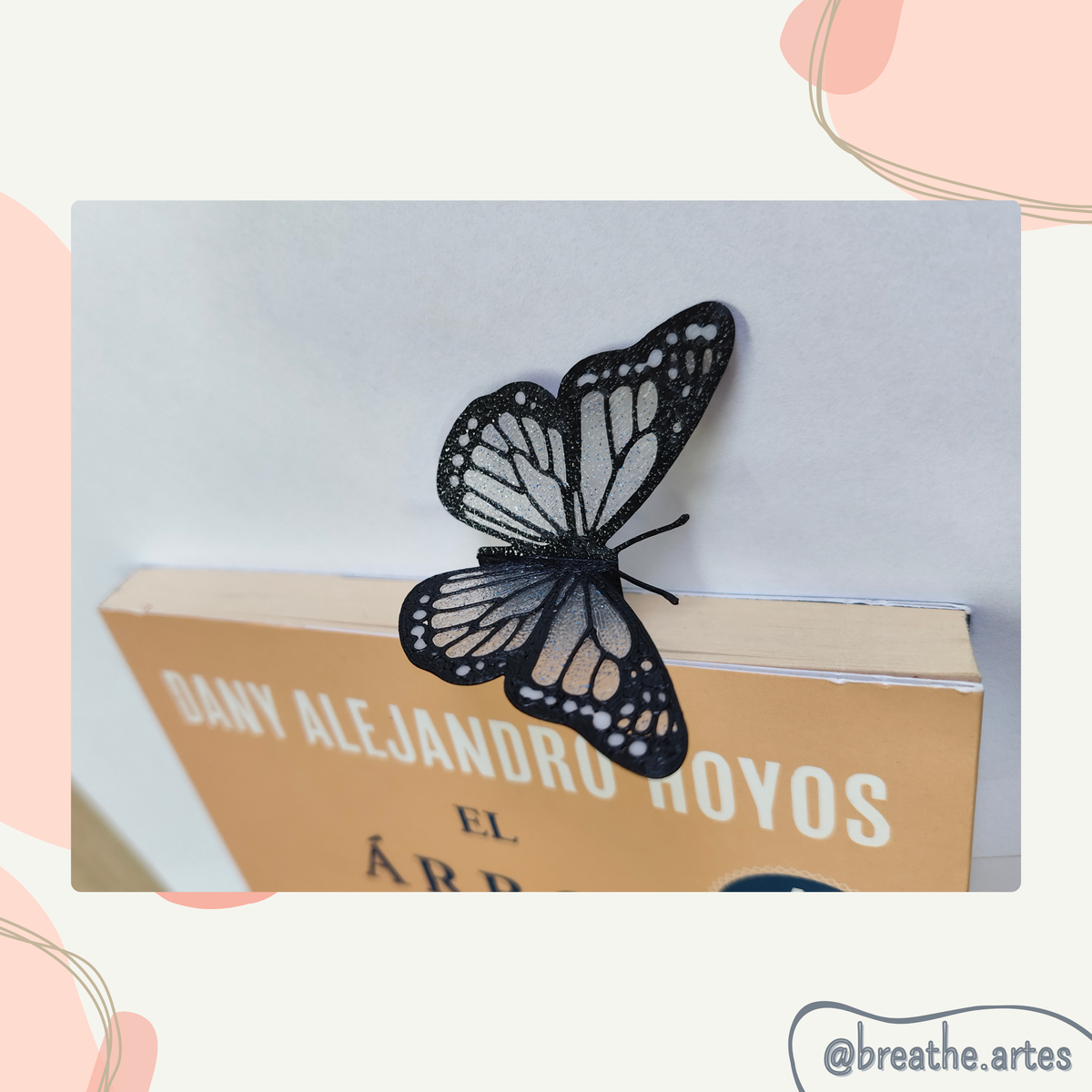Separador de libros - Mariposa