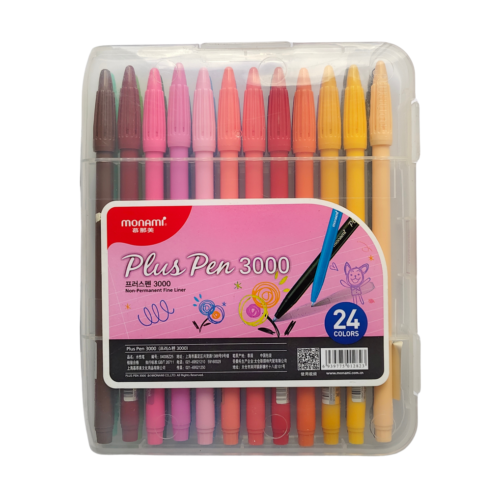 Monami plus pen 3000 x24