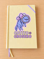 Libreta Gatito Grosero Suavecito