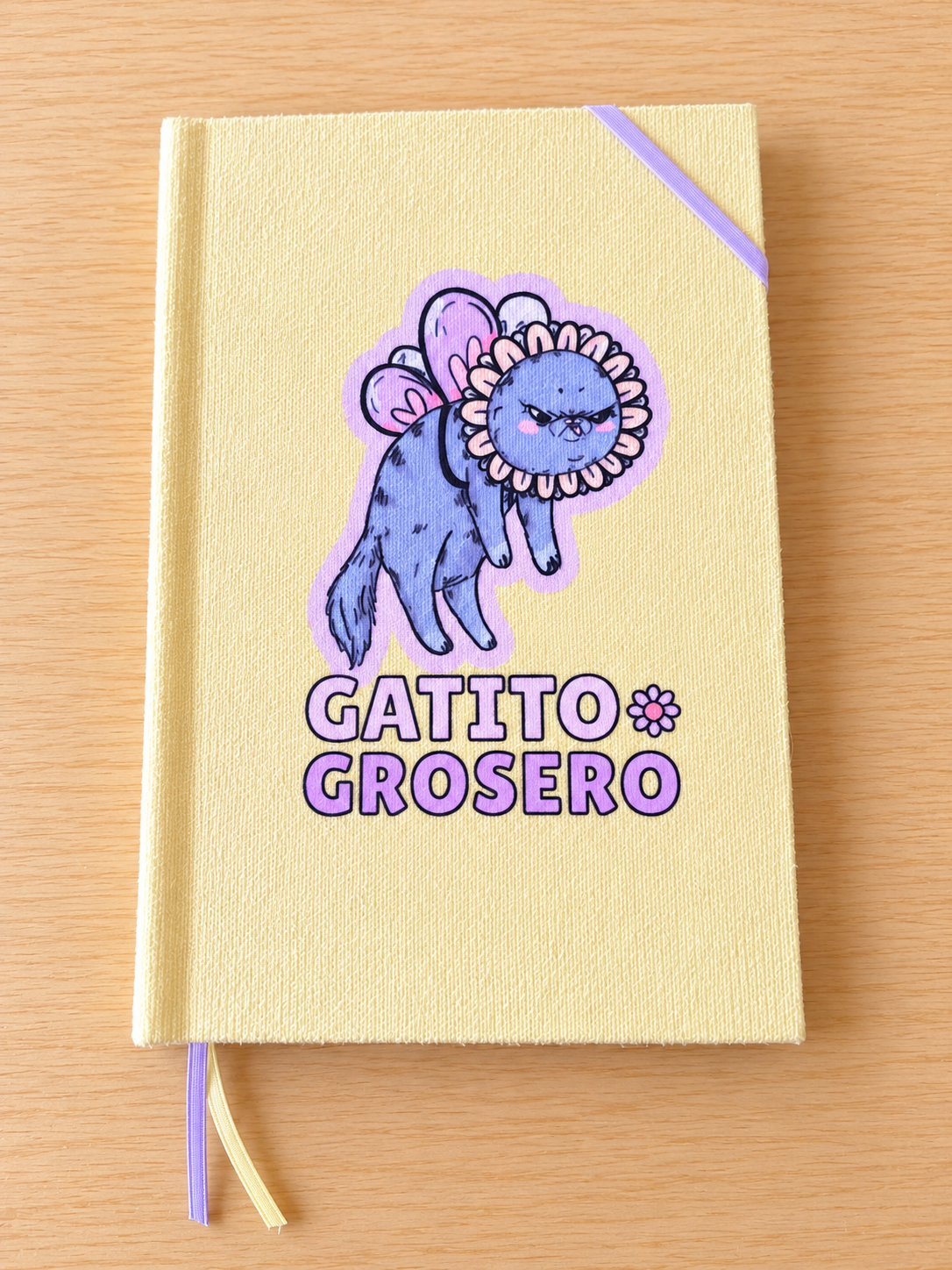 Libreta Gatito Grosero Suavecito