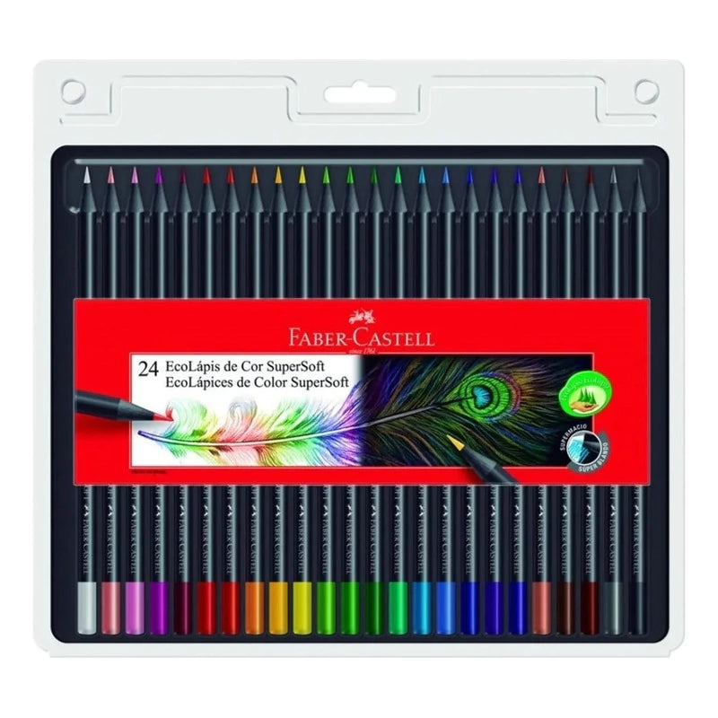 Colores Faber-Castell ecolápices x 24