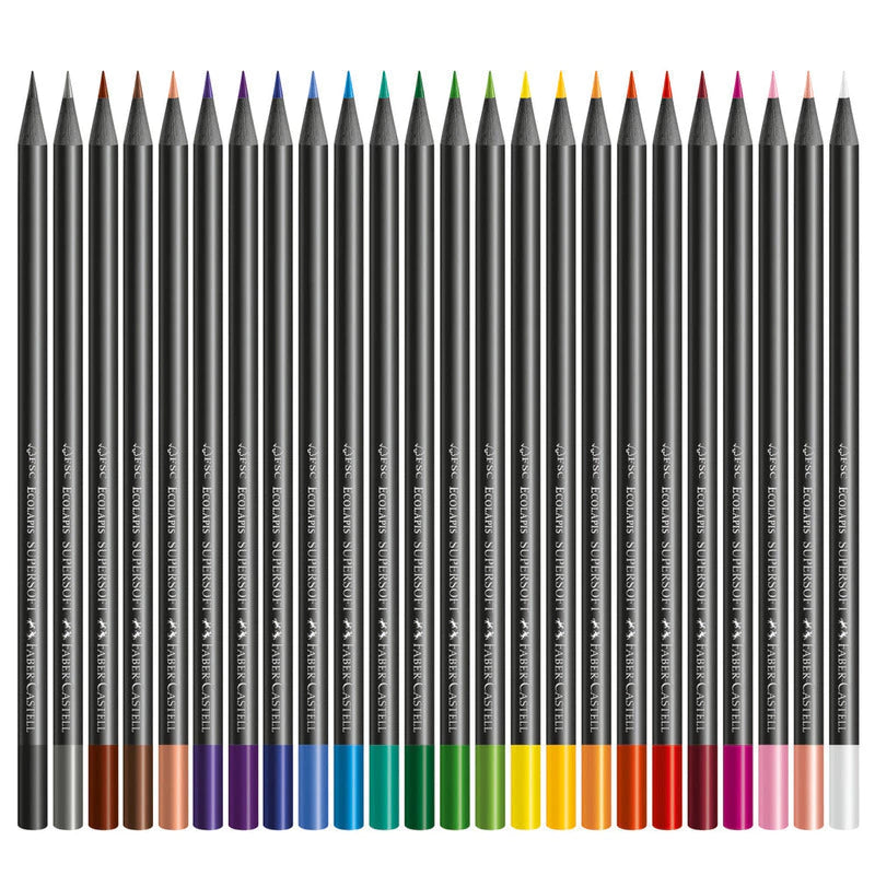Colores Faber-Castell ecolápices x 24